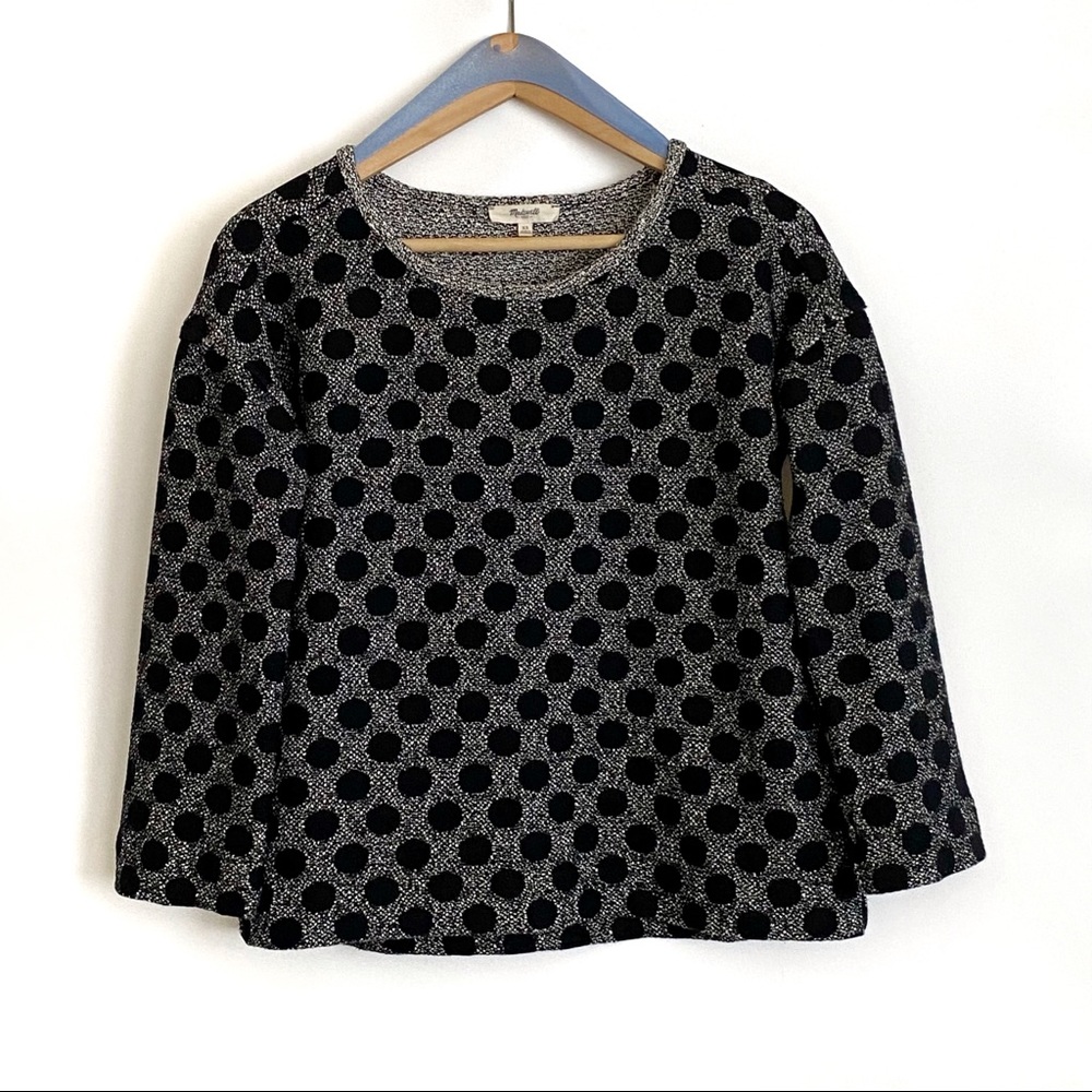 Madewell Polka Dot Reversible Top Size XS